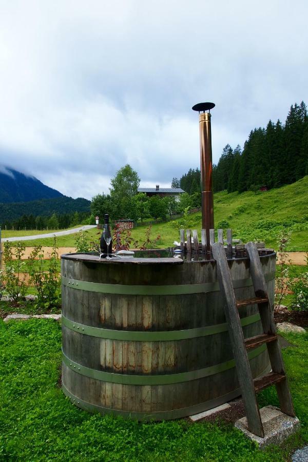 Ferienwohnung Almflair Chalet Thiersee Bagian luar foto