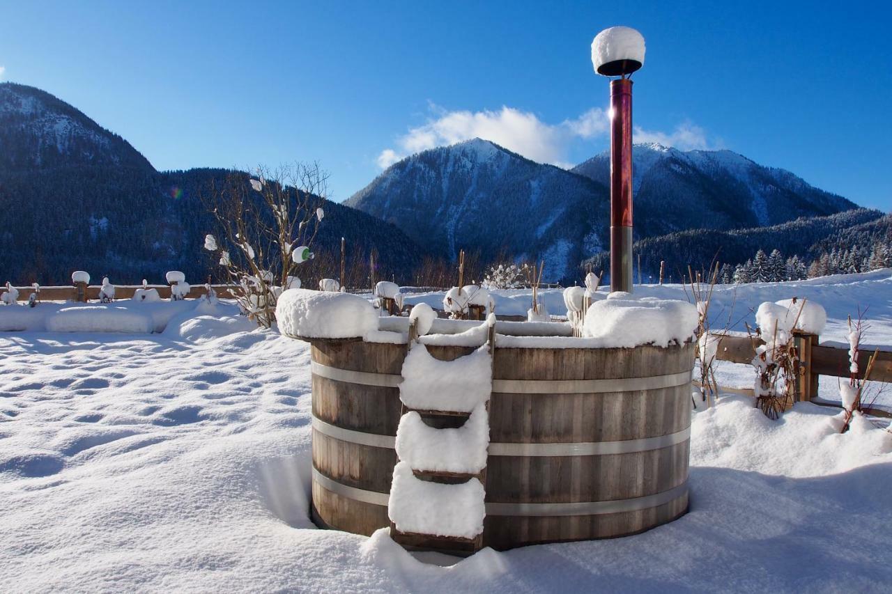 Ferienwohnung Almflair Chalet Thiersee Bagian luar foto
