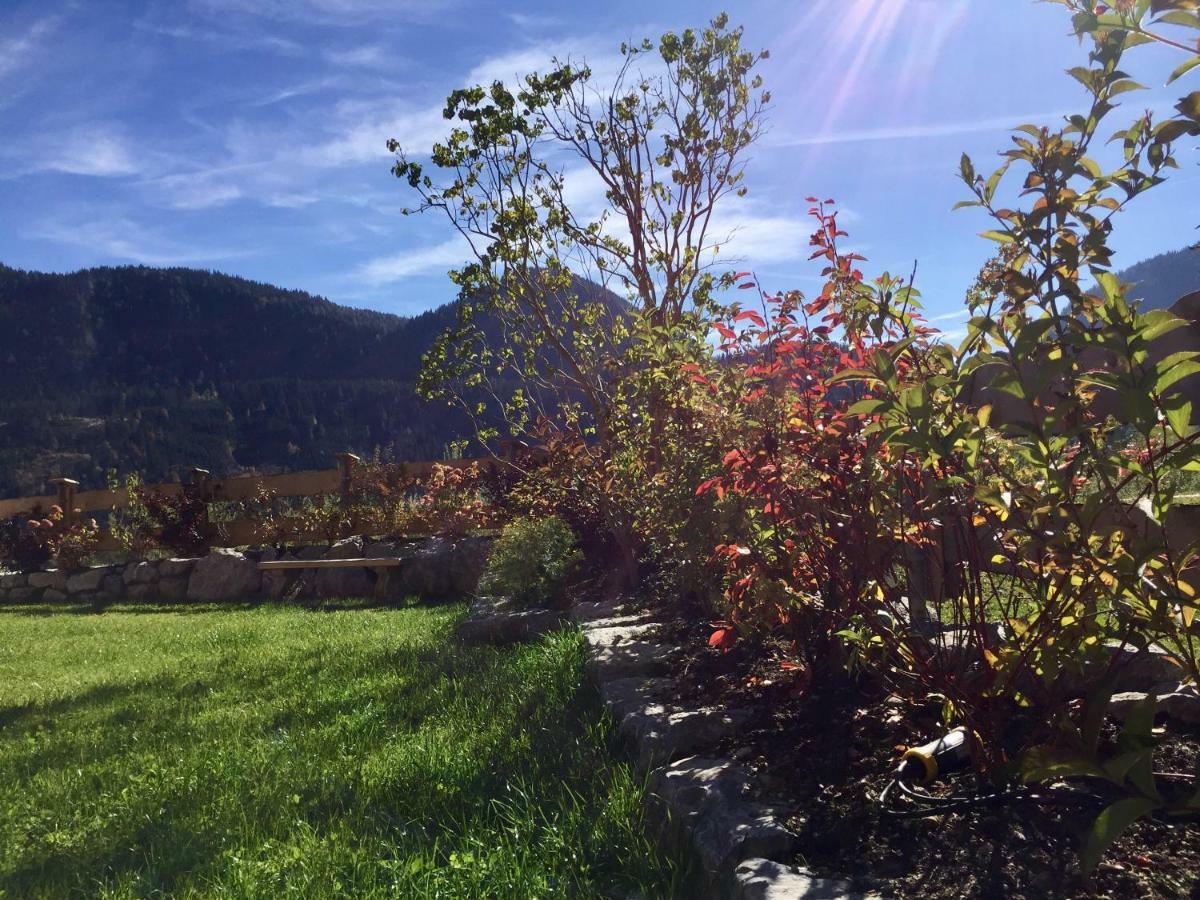 Ferienwohnung Almflair Chalet Thiersee Bagian luar foto